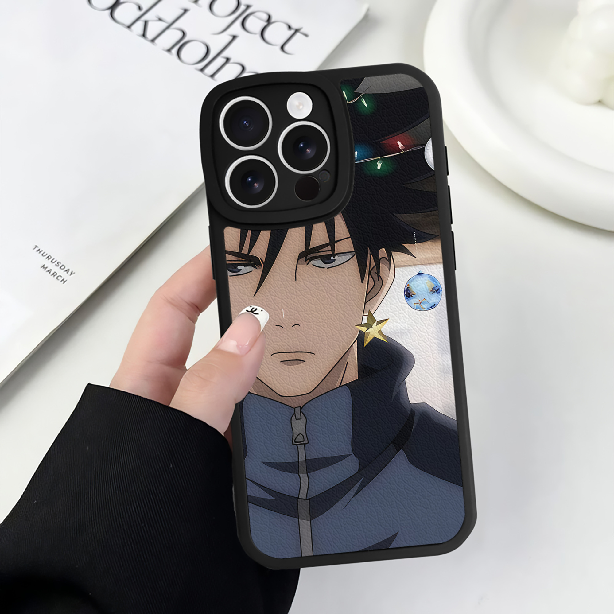 （画像用） SPY×FAMILY间谍家家酒 【iPhone 16シリーズ対応】シリコンスマホケース（レザー調） 材質：シリコン